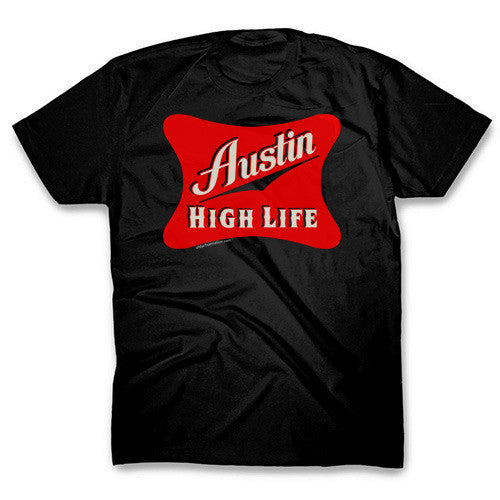 Austin High Life Black T-shirt