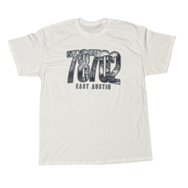 78702 White T-shirt
