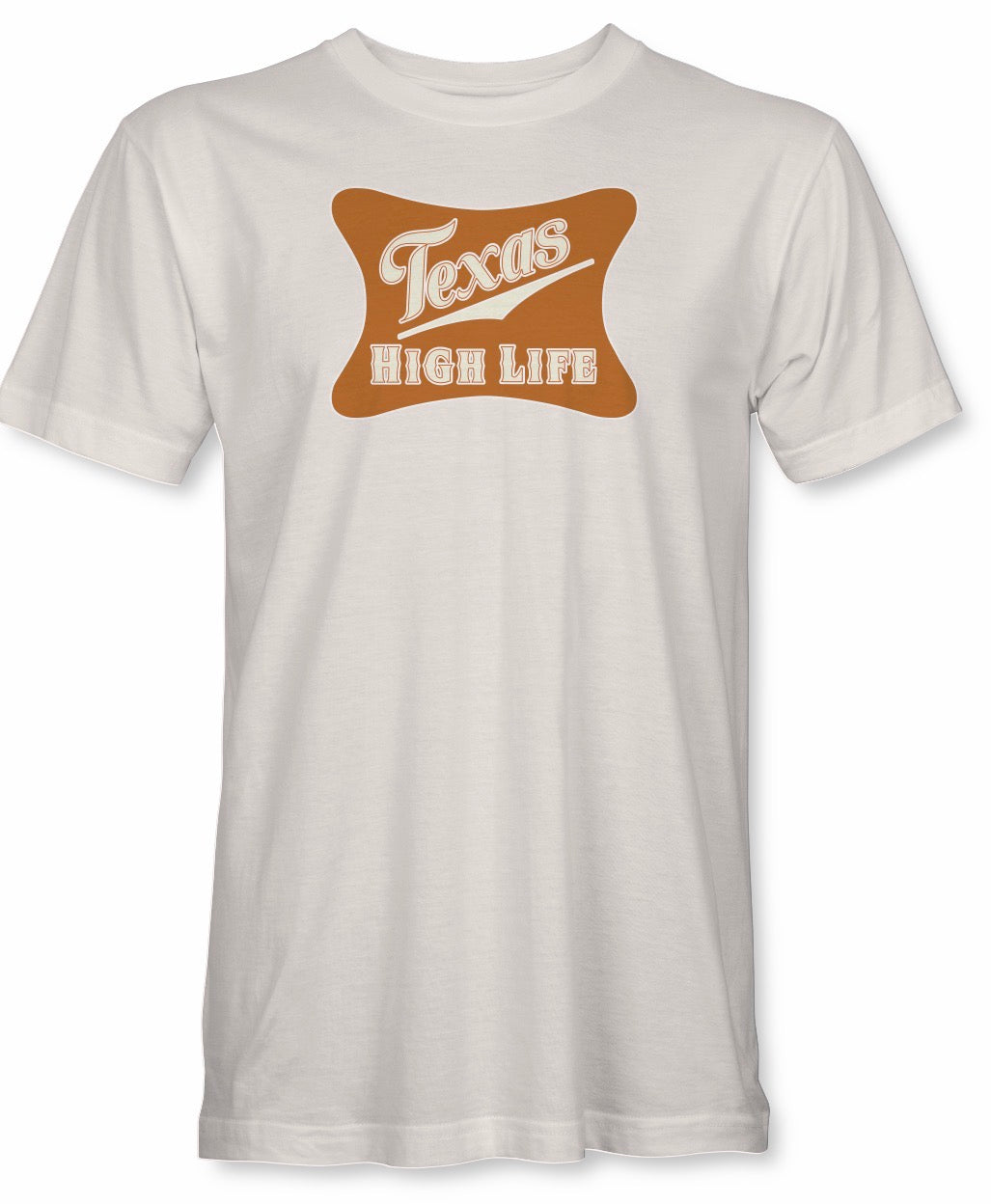 Texas High Life White Tshirt