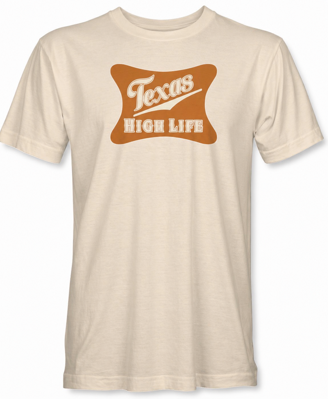 Texas High Life Beige T-shirt