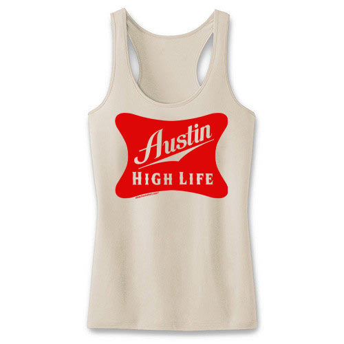 Austin High Life Ladies' Beige Tank